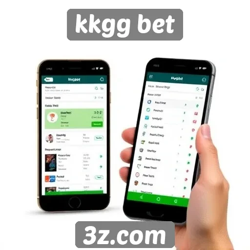Funcionalidades mobile do kkgg bet em foco