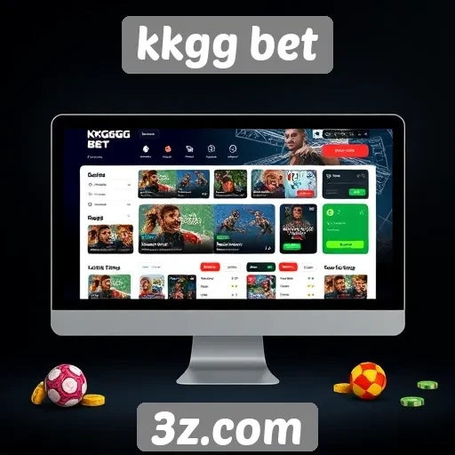 Interface do usuário do kkgg bet é amigável e intuitiva